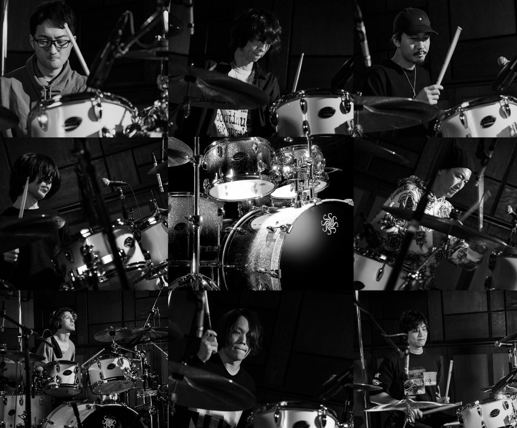 Sakae Evolved 4 Piece Mapale Drum Kit Music Concept